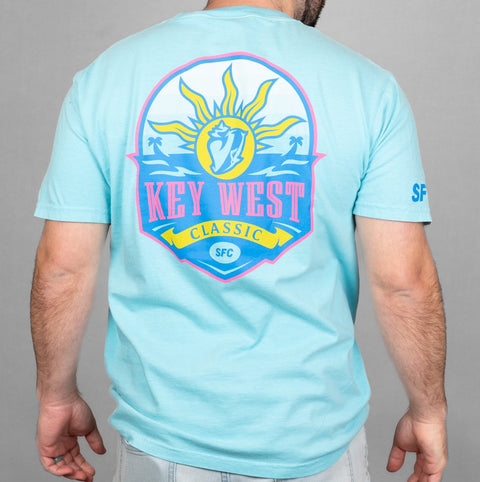 Key West Classic Tournament T-Shirt - Lagoon