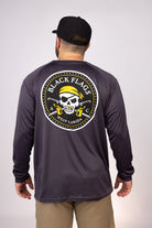 Rear view of Graphite West Florida Black Flags LS Performance