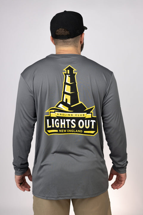 Rear view of Grpahite New England Lights Out LS Performance