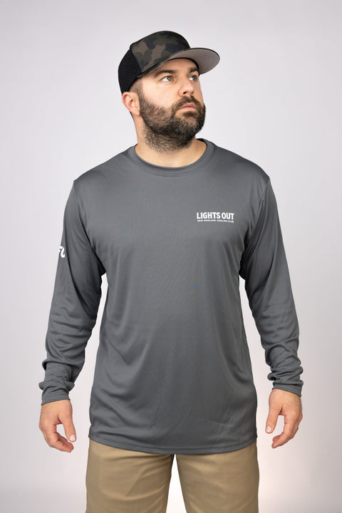 Front view of Grpahite New England Lights Out LS Performance