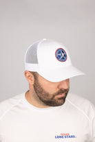 White Texas Lone Stars Hat